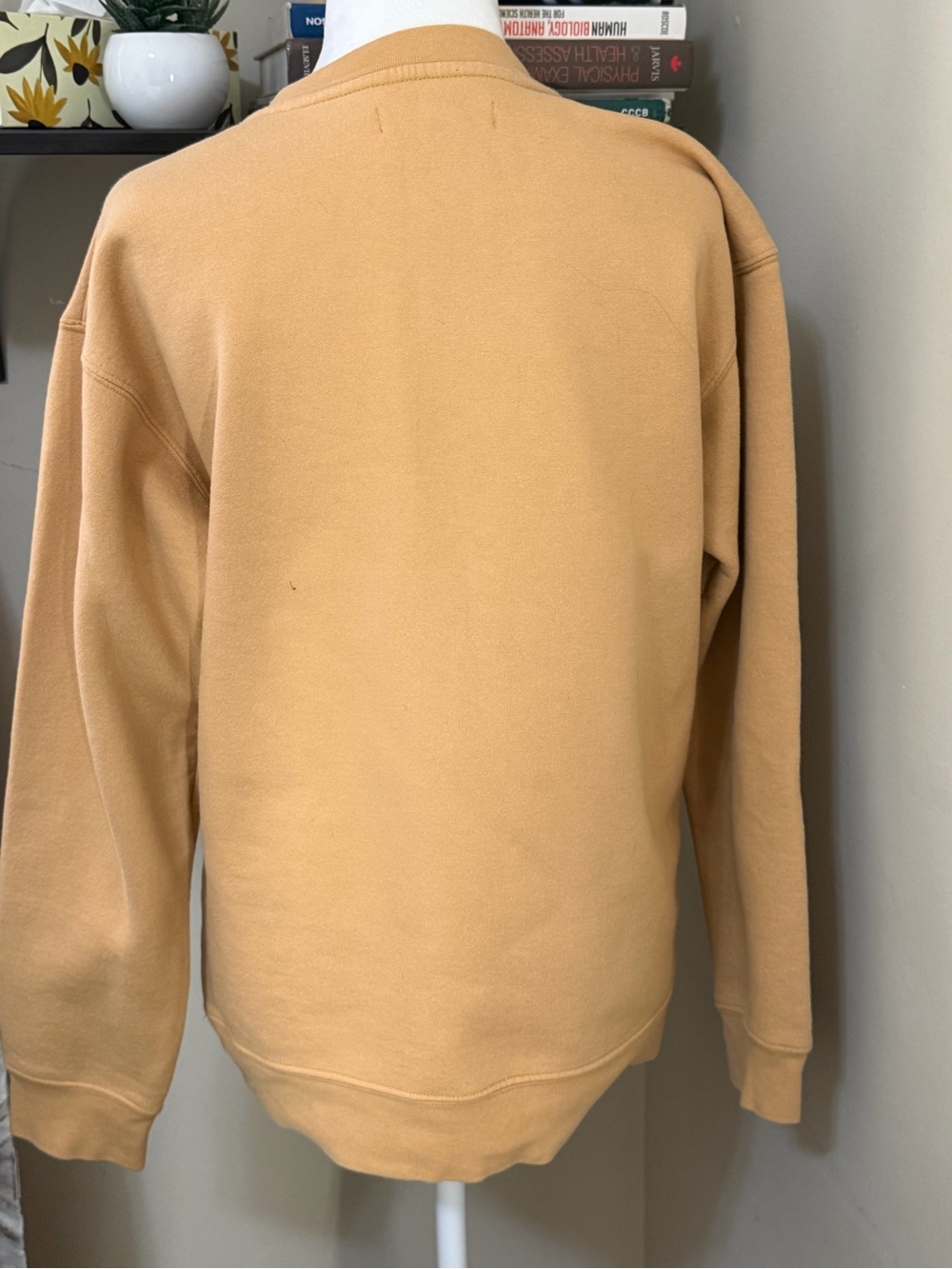 FIGS  Crewneck Sweatshirt in Camel/Nursing scrubs - Picture 2 of 6